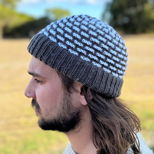 Brickwork Beanie Pattern