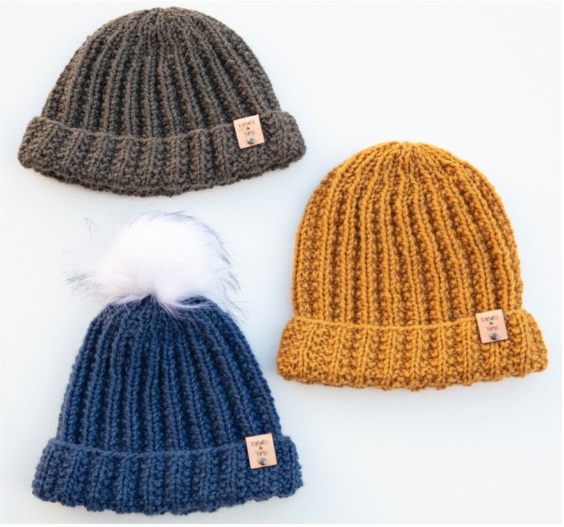 Seed and Rib Beanie